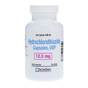 Hydrochlorothiazide 12.5mg 500/Bt