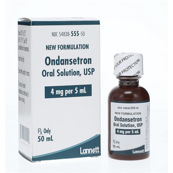 Ondansetron Oral Solution 4mg/5mL Strawberry Bottle 50mL/Bt