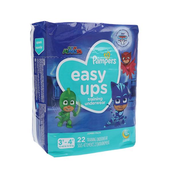 Pampers Easy Ups Training Underwear Moderate Pull On Boy 3T-4T 22/Pk