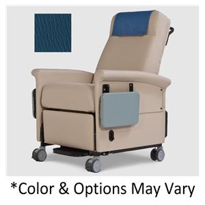 Ascent 65 Series Transport Recliner Powder-Coated Steel Frame 300 Pwr ClnlBl Ea