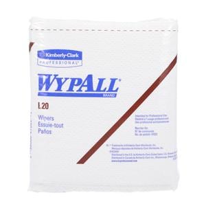 WypAll Cleaning Wipes Disposable Cloth 4 Ply 12.5 in x 12 in White 816/Ca