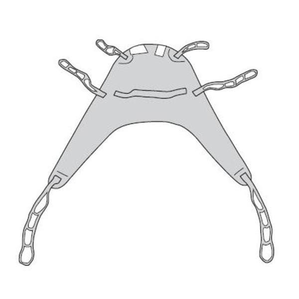 Divided Leg Sling For Patient Lift Ea