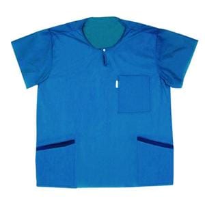 Barrier Scrub Shirt Medium Blue 48/Ca