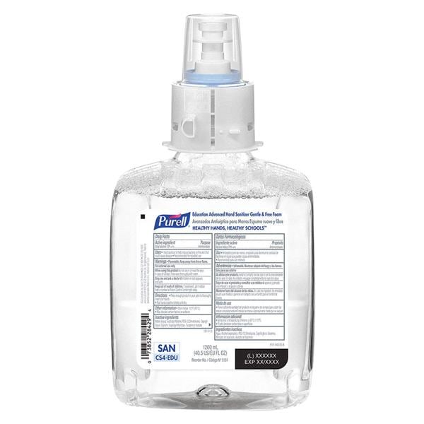 Purell Foam Sanitizer 1200 mL Fragrance Free 4/Ca