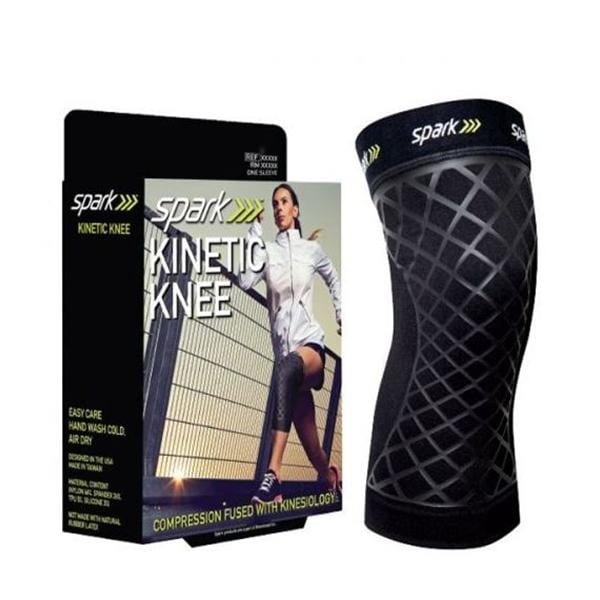 Spark Kinetic Sleeve Adult Unisex Knee 16-18" Large