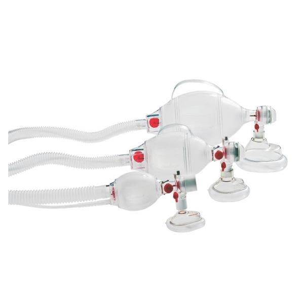 SPUR II Resuscitator Bag Mask Adult 12/Ca