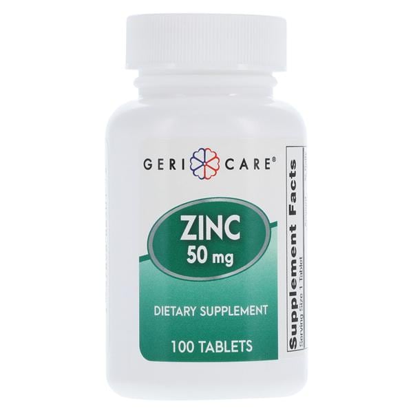 Zinc Sulfate Tablets 50mg 100/Bt