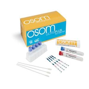 OSOM Ultra Plus Influenza A & B Test Kit CLIA Waived 25/Bx