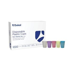 Drinking Cup Plastic Yellow 5 oz Disposable 1000/Ca