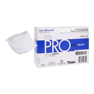 ProGear N95 Particulate Respirator & Surgical Mask ASTM Level 3 Regular 50/Bx, 6 BX/CA