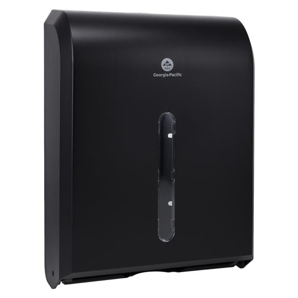 Georgia Pacific Paper Towel Dispenser Black Plastic Ea