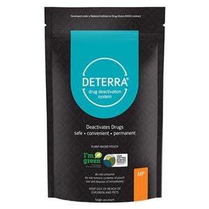 Deterra Drug Deactivation & Disposal System M Stand Up Pouch Activated Carbon Ea