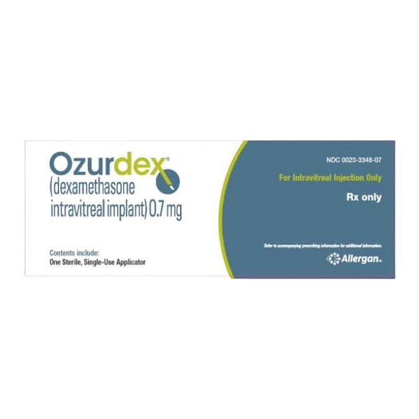 Ozurdex Intravitreal Implant 0.7mg Ophthalmic Insert Delivery System 1/Pk