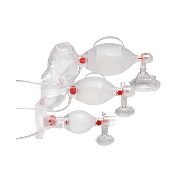 SPUR II Resuscitator Reservoir Bag Adult Disposable 6/Ca