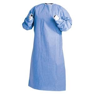 Surgical Gown AAMI Level 3 Medium Blue 20/Ca