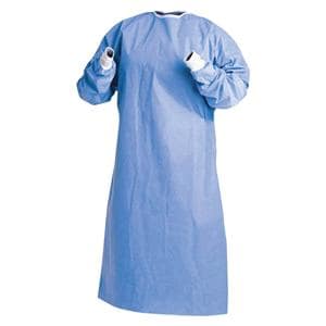 Surgical Gown AAMI Level 3 Large Blue 20/Ca