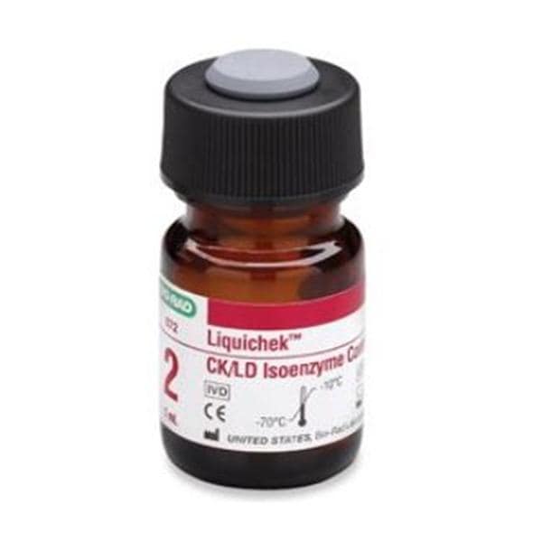 Liquichek CK/LD Isoenzyme 2 Control f/ Crdc Prfl Tst / f/Bili electrophoresis Ea