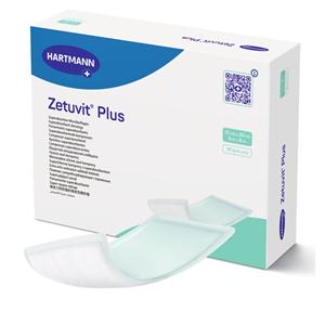 Zetuvit Plus Non-Woven Wound Dressing 6x8" Sterile Rect Non-Bordered Spr Abs