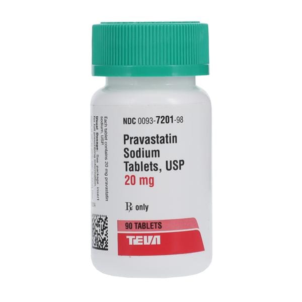 Pravastatin Sodium 20mg Each