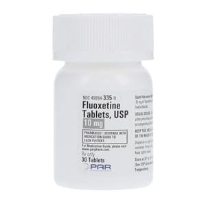 Fluoxetine HCl Tablets 10mg Bottle 30/Bottle Each