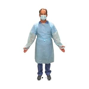 Isolation Gown Blue 10/Bg