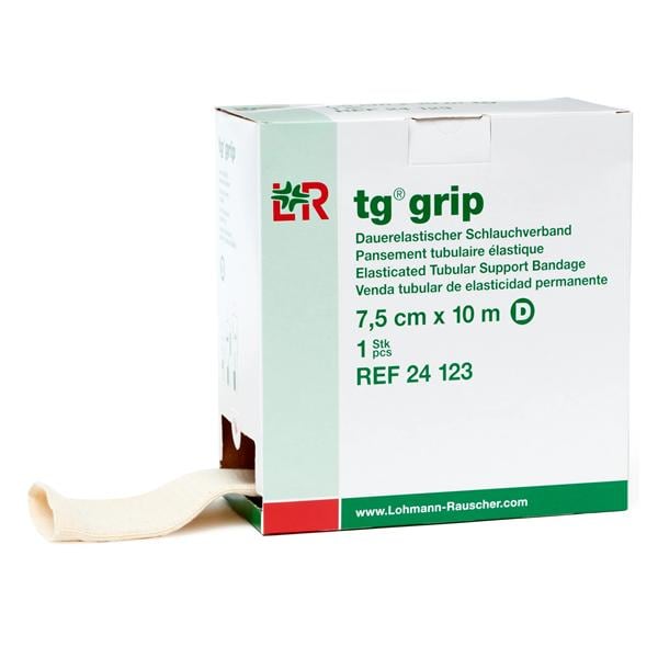 tg grip Tubular Bandage Cotton/Elastodeine/Poyamide 3"x11yd White 16/Ca