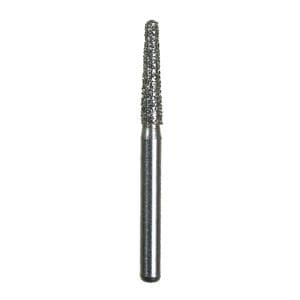 Spring Diamond Bur Single Use Friction Grip 772.8C Coarse 25/Pk