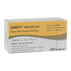 Unify Premium + Suture 4-0 18" RPGA Braid P-13 Undyed 12/Bx