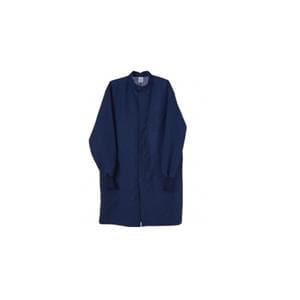 ASEP Barrier Lab Coat 3 Pockets Long Sleeves X-Small Navy Unisex Ea