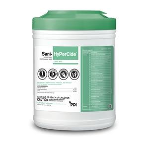 Sani-HyPerCide Germicidal Wipes Large Canister 160/Cn