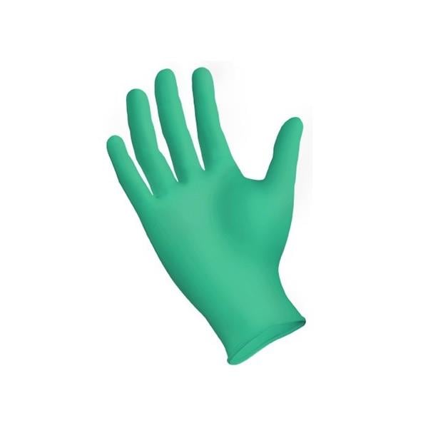 Sempermed Nitrile Exam Gloves Small Green Non-Sterile