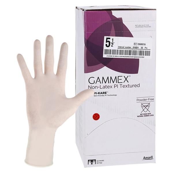 Gammex Polyisoprene Surgical Gloves 5.5 White, 4 BX/CA