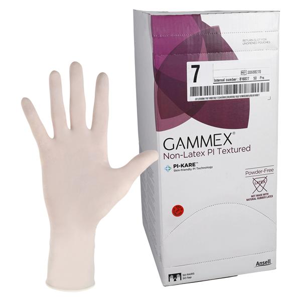 Gammex Polyisoprene Surgical Gloves 7 White, 4 BX/CA