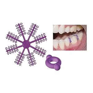 Elast-O-Loop2 Orthodontic Separators Purple Latex-Free 960/Pk