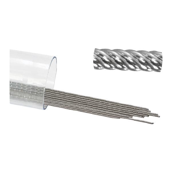 TruForce Multi Strand Co-Axial Archwire Stainless Steel Round 0.0155 in 10/Pk