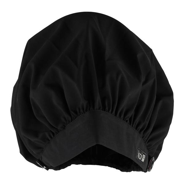 Koi Surgical Cap 2X Large Black Unisex Ea