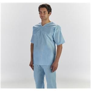 Scrub Pants _ Light Blue Medium Non Woven Disposable 30/Ca