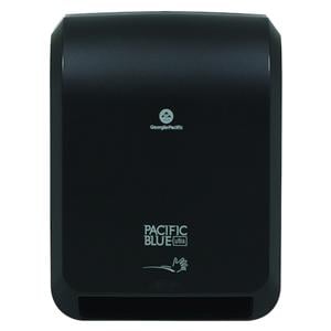 Pacific Blue Ultra Automatic Paper Towel Dispenser Black Plastic Ea