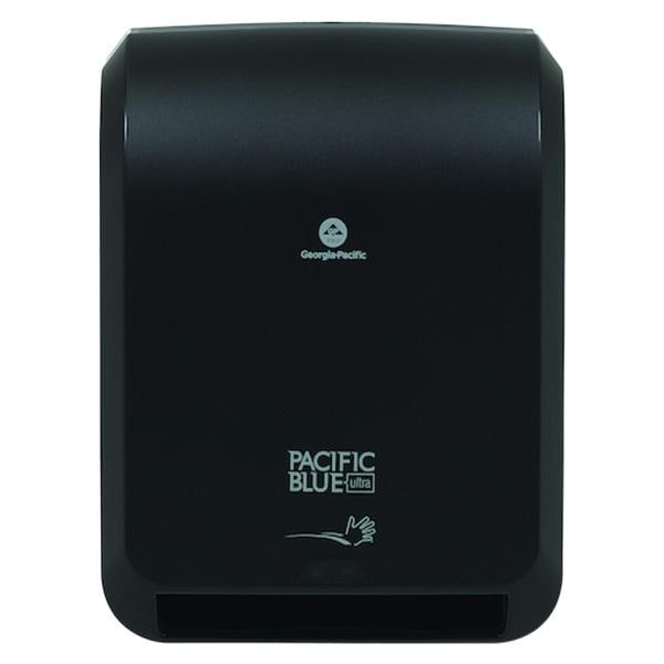 Pacific Blue Ultra Automatic Paper Towel Dispenser Black Plastic Ea