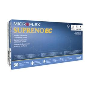 MICROFLEX Supreno EC Nitrile Exam Gloves Medium Extended Violet Blue Non-Sterile