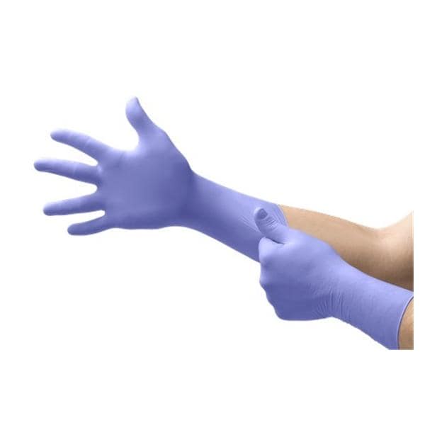 MICROFLEX Supreno EC Nitrile Exam Gloves 2X-Large Extended Violet Blue NS