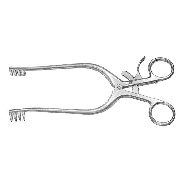 Adson Cerebellar Retractor 7-3/4" Stainless Steel Reusable Ea