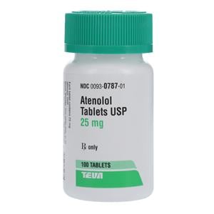 Atenolol 25mg 100/Bt