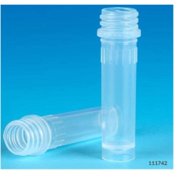 Microcentrifuge Tube Polypropylene 2mL Non-Sterile 1000/Bg