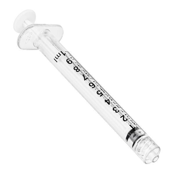 Luer Lock Syringe 1mL Low Dead Space 100/Bx