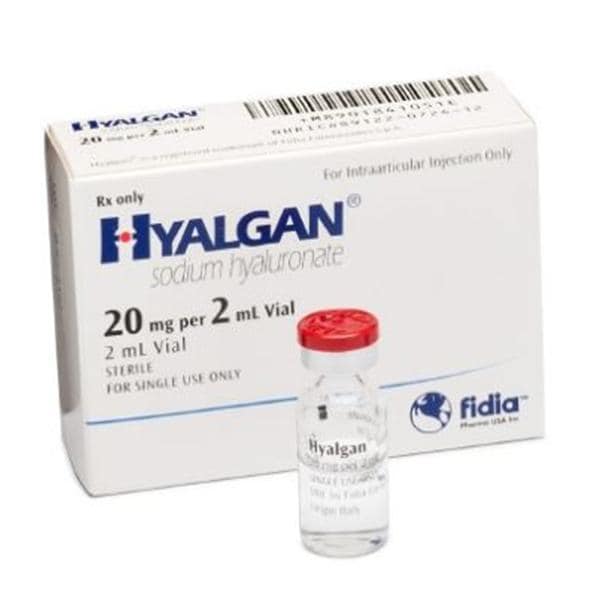 Hyalgan Injection 10mg/mL SDV 2mL Ea