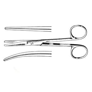 Mayo Surgical Scissors Curved 6-3/4" Stainless Steel Reusable Ea