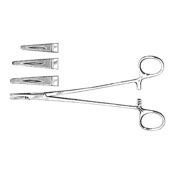 Carb-Bite Crile-Wood Needle Holder 7" Stainless Steel Ea