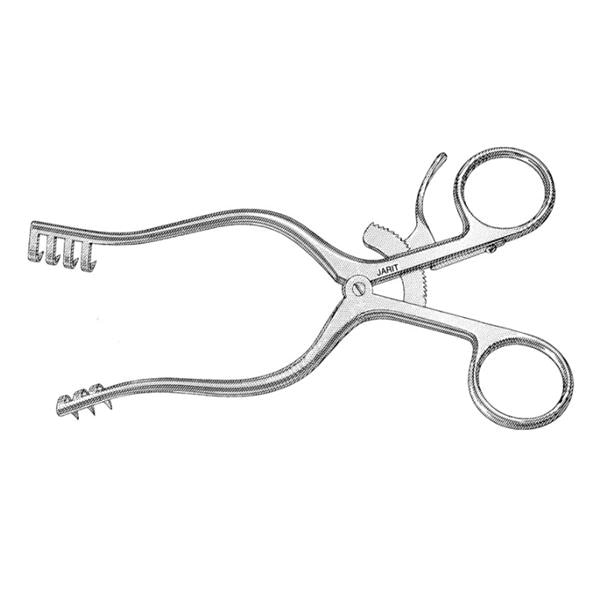 Weitlaner Surgical Retractor 4-3/8" Stainless Steel Reusable Ea