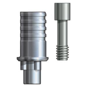 infinity Tricam TiBase Abutment Narrow Platform Titanium 3.5 mm 3 mm Ea